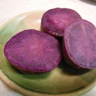 圧力鍋で時短★紫芋の煮物